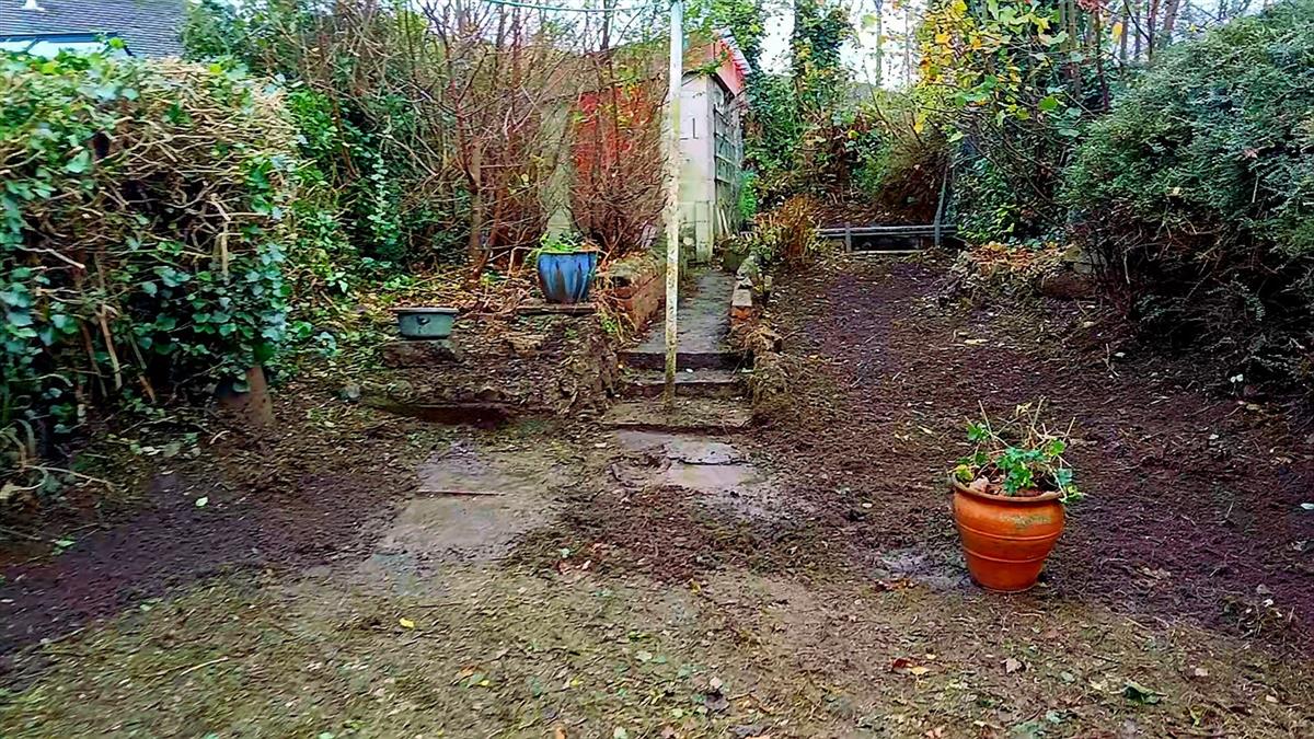 Garden after clearance and tidy-up by GP Garden Care